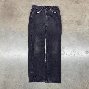 Levi's Orange tab Jeans Black‎ Straight leg Vintage Men's 32x32 M